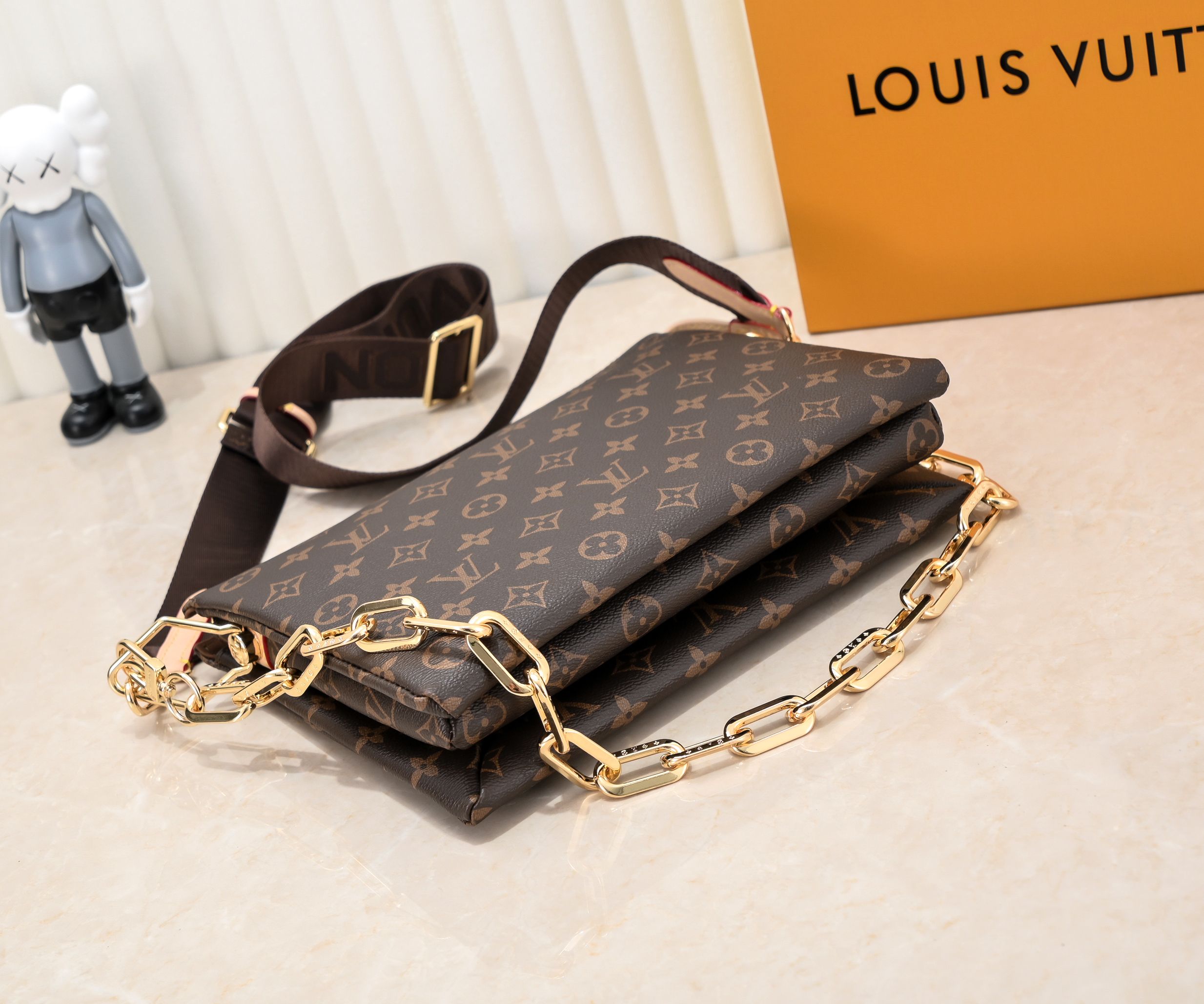 Louis Vuitton Gran Sac new Dark grey ref.171724 - Joli Closet