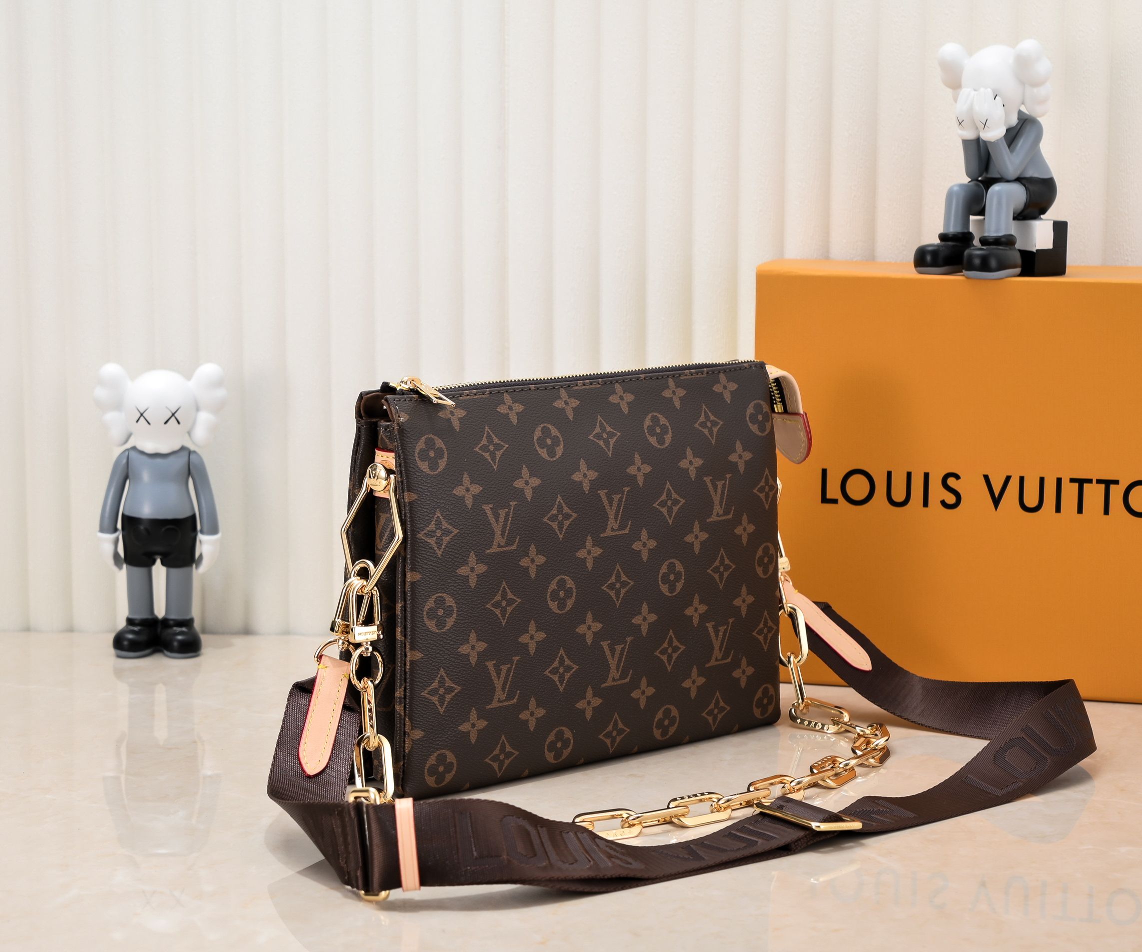 Louis Vuitton Gran Sac new Dark grey ref.171724 - Joli Closet